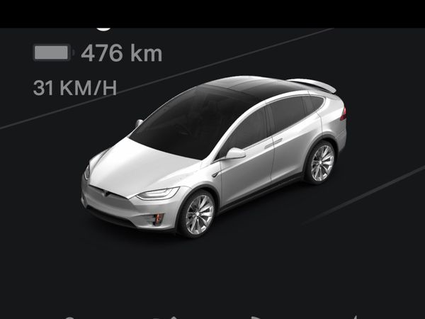 Tesla MODEL X MPV, Electric, 2018, White