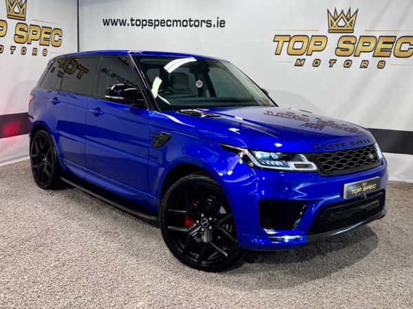 Land Rover Range Rover Sport SUV, Diesel, 2018, Blue