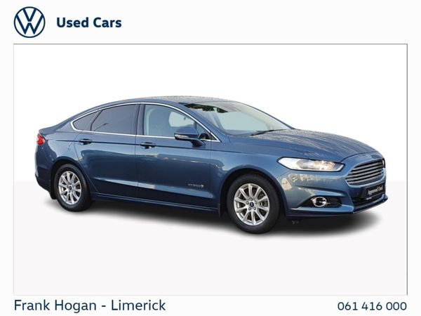 Ford Mondeo Saloon, Petrol Hybrid, 2020, Blue