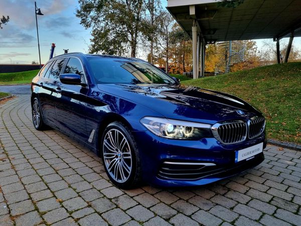 BMW 5-Series Estate, Diesel, 2017, Blue