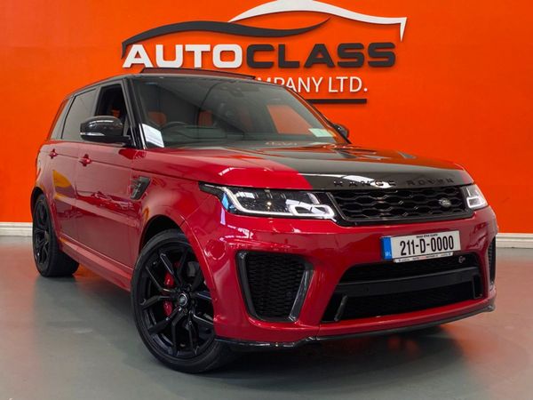 Land Rover Range Rover Sport SUV, Petrol, 2021, Red