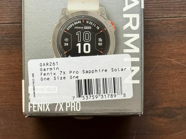 Garmin fenix 6x pro solar online sale