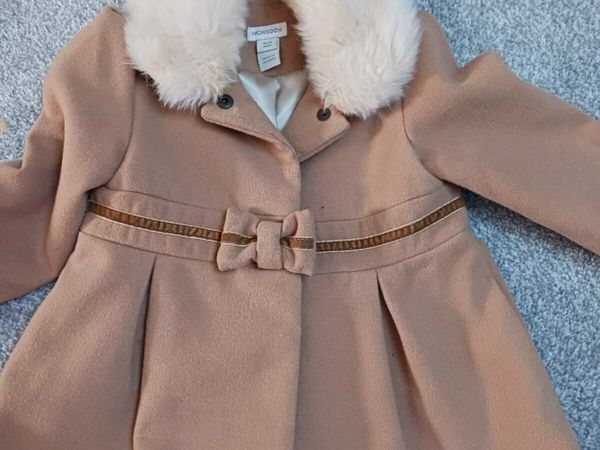 Monsoon baby outlet girl coat