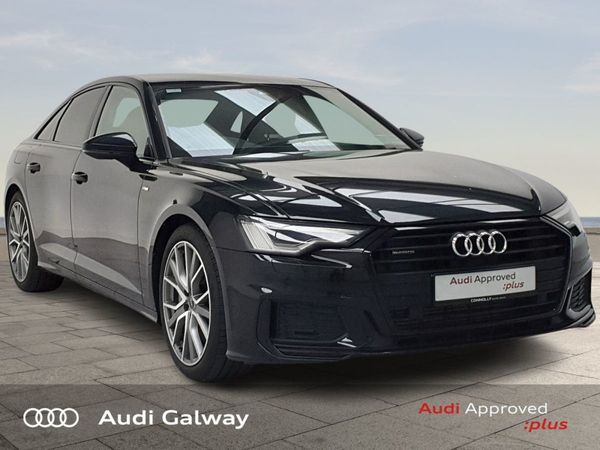 Audi A6 Saloon, Petrol Plug-in Hybrid, 2022, Black