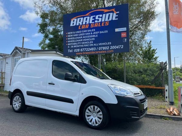 Citroen Berlingo MPV, Diesel, 2017, White