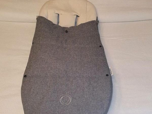 Bugaboo footmuff outlet grey melange sale