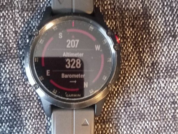 Garmin fenix 5x plus hot sale grey