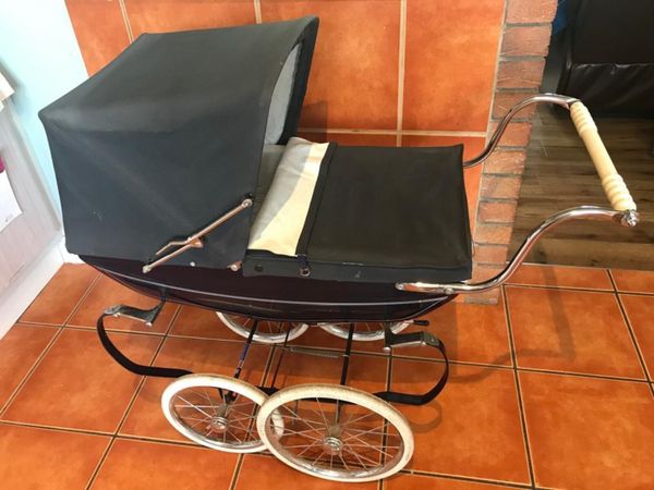 Children's silver cheap cross pram