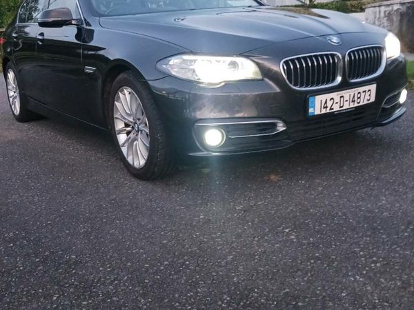 BMW 5-Series Saloon, Diesel, 2014, Brown