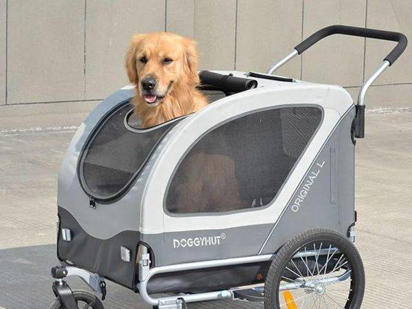 Diy dog bike online trailer