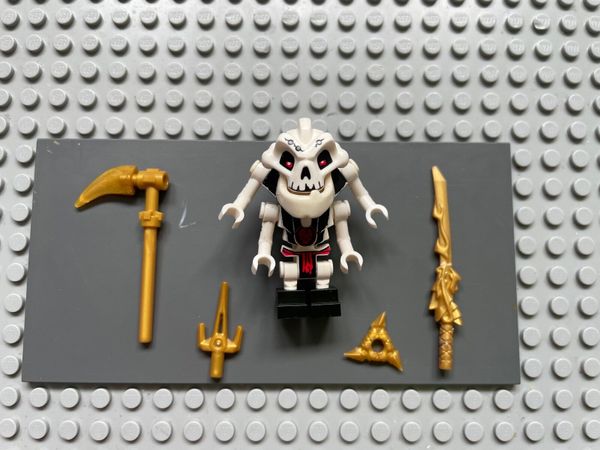 Lego ninjago discount four armed skeleton