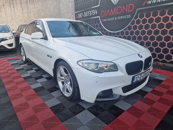 BMW 5-Series Saloon, Diesel, 2012, White