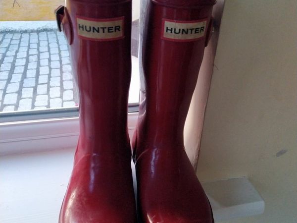 Mens red hunter outlet boots