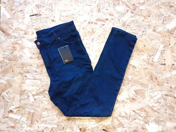 Smart casual hot sale blue pants