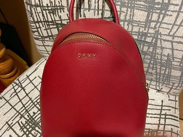 New DKNY mini Bryant backpack crossbody bag leather red for sale in Co. Mayo for 50 on DoneDeal