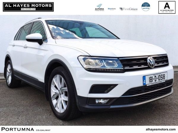 Volkswagen Tiguan SUV, Diesel, 2018, White