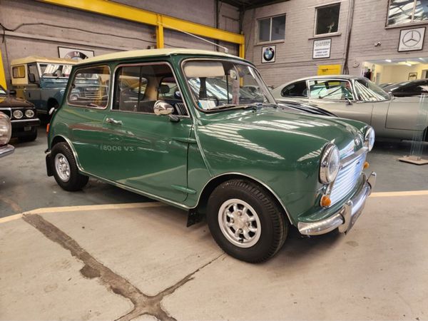 Austin Mini Coupe, Petrol, 1968, Green