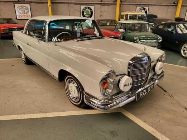 Mercedes-Benz S-Class Coupe, Petrol, 1968, White