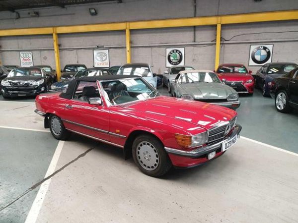 Mercedes-Benz SL-Class Cabriolet, Petrol, 1986, Red