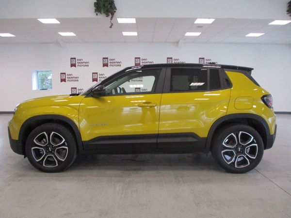 Jeep Avenger SUV, Electric, 2024, Yellow