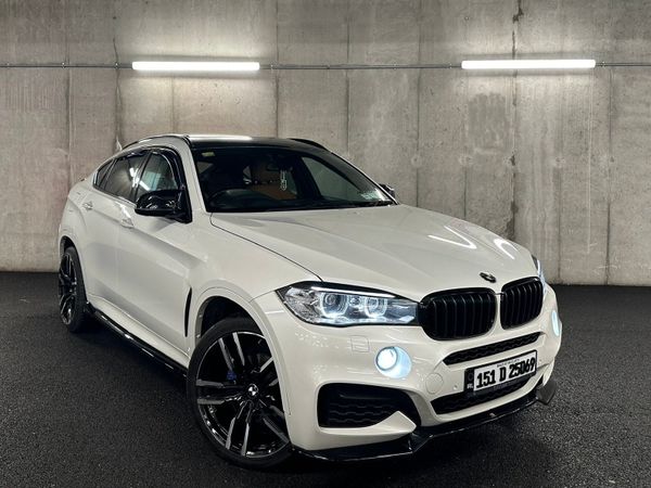 BMW X6 SUV, Diesel, 2015, White