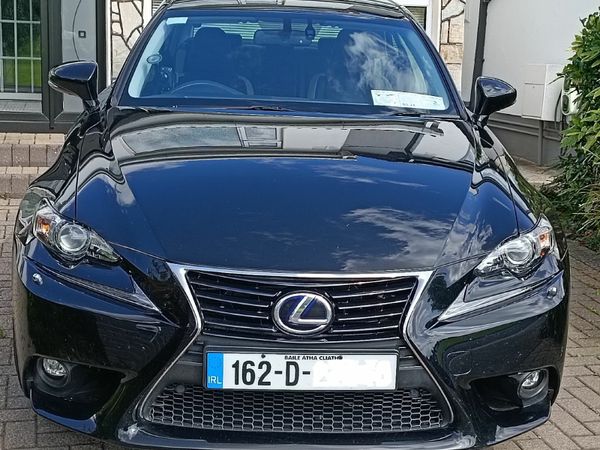 Lexus IS Saloon, Petrol Hybrid, 2016, Black