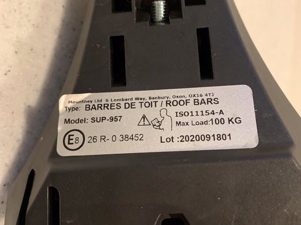 Sup 957 roof discount bars