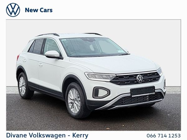 Volkswagen T-Roc SUV, Petrol, 2024, White