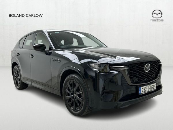 Mazda CX-60 SUV, Petrol Plug-in Hybrid, 2023, Black
