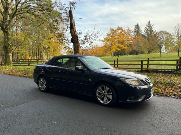 Saab 9-3 Convertible, Diesel, 2010, Blue