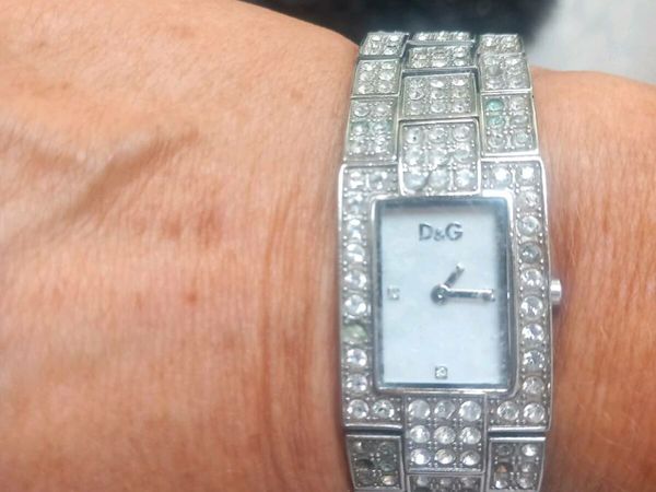 D&g hotsell diamond watch