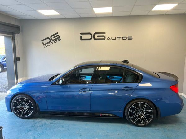 BMW 3-Series Saloon, Diesel, 2014, Blue
