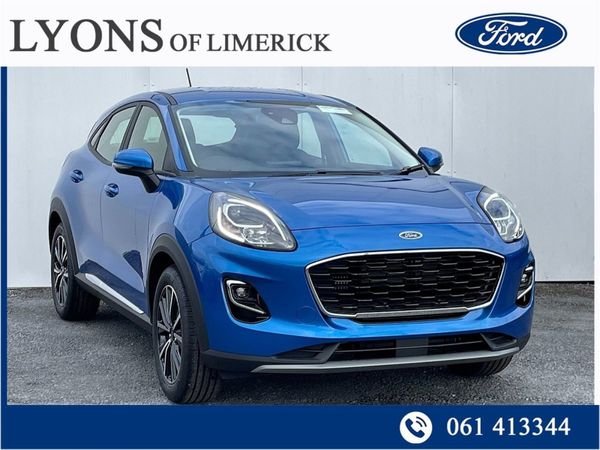 Ford Puma SUV, Petrol Hybrid, 2024, Blue