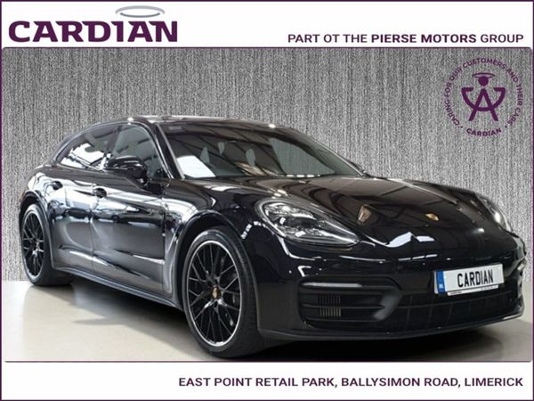 Porsche Panamera Estate, Petrol Hybrid, 2022, Black