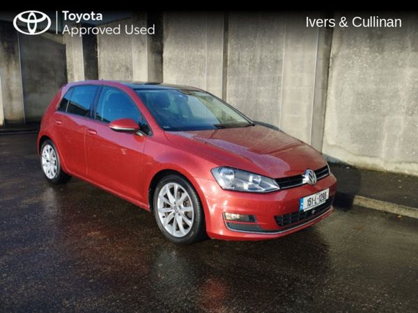 Volkswagen Golf Hatchback, Petrol, 2015, Red