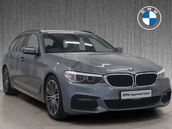 BMW 5-Series Estate, Diesel, 2020, Blue