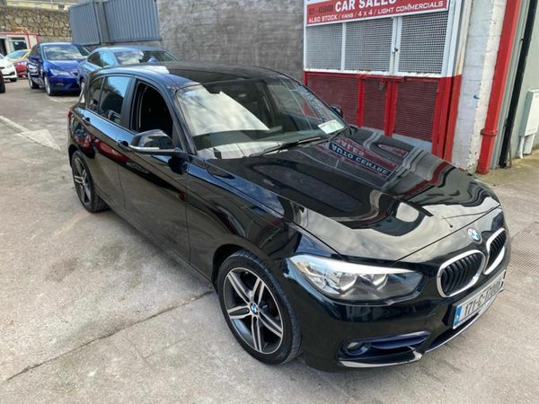 BMW 1-Series Hatchback, Diesel, 2017, Black