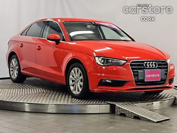 Audi A3 Saloon, Petrol, 2017, Red