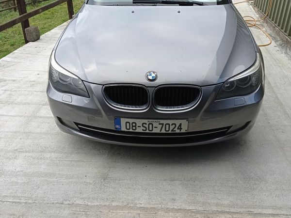 BMW 5-Series Saloon, Diesel, 2008, Grey