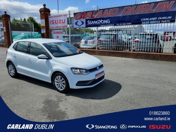 Volkswagen Polo Hatchback, Petrol, 2016, White