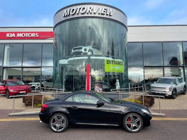 Mercedes-Benz SLK-Class Cabriolet, Petrol, 2009, Black