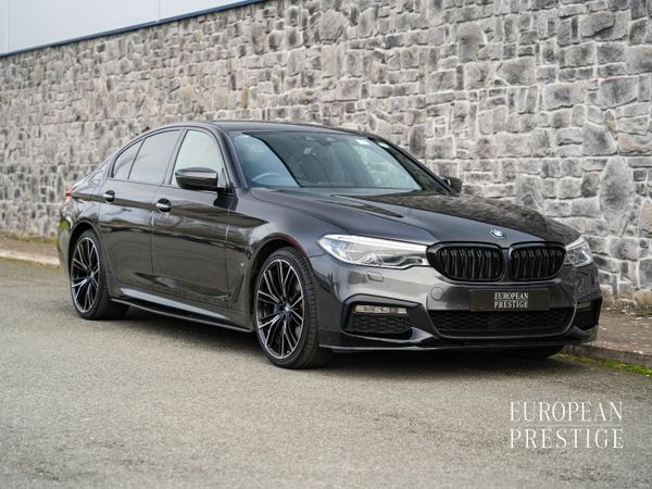 BMW 5-Series Saloon, Petrol Plug-in Hybrid, 2017, Grey