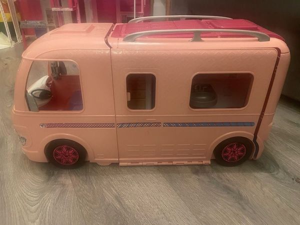 Barbie camper best sale van second hand