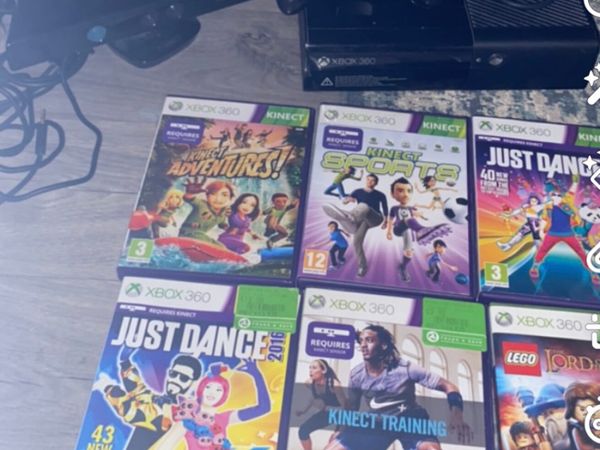 Xbox 360 kinect hot sale games for sale