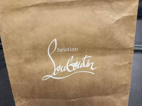 Christian louboutin paper on sale bag