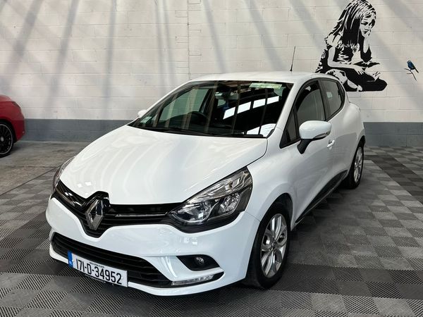 Renault Clio Hatchback, Petrol, 2017, White