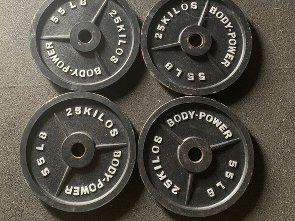 Cast iron weights discount gym equipment sale