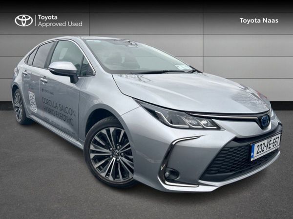 Toyota Corolla Saloon, Hybrid, 2023, Silver