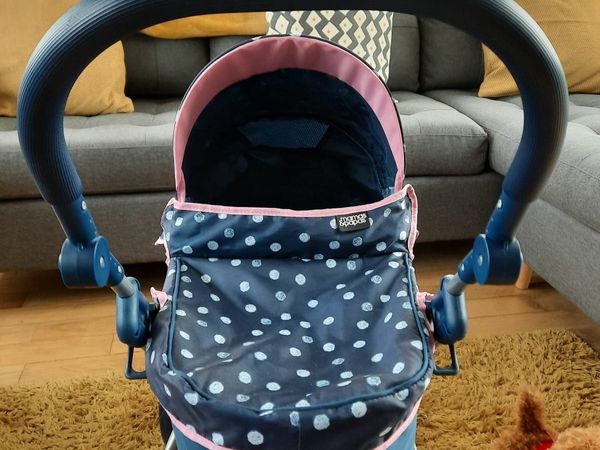 Mamas and papas polka dot outlet pram