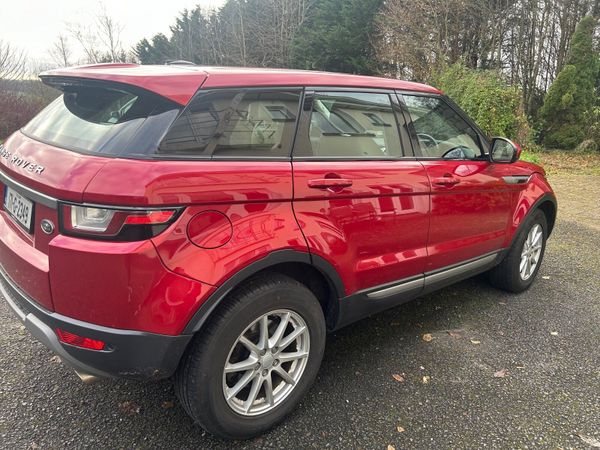 Land Rover Range Rover Evoque SUV, Diesel, 2017, Red